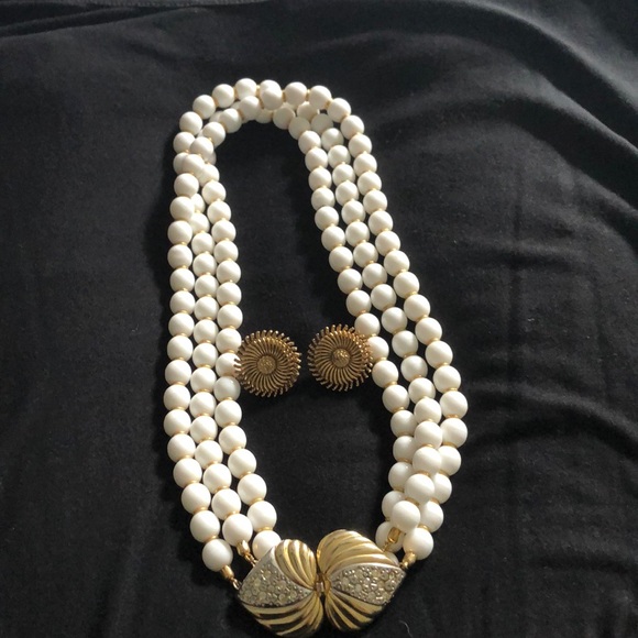 Necklace with earrings - Picture 2 of 2